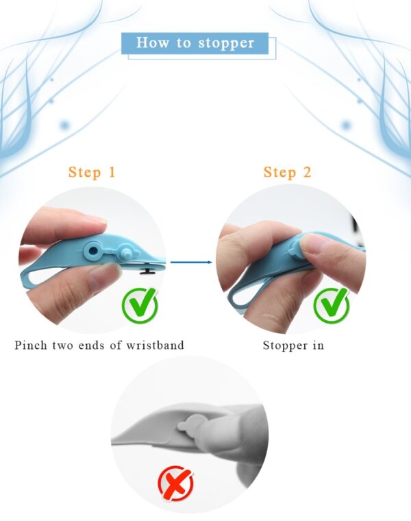 Refillable Hand Gel Dispenser Strap - Image 2