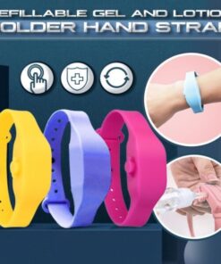 Refillable Hand Gel Dispenser Strap