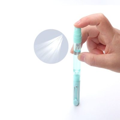 DUAL PURPOSE PEN + SPRAYER,FINE MIST SPRAY,Light and compact pen,NO-SMUDGE UNIFORM INK PEN,Refillable Sprayer Pen