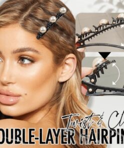 Twist 'n Clip Double-Layer Hairpins