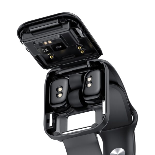 2 in 1 Smart Watch with Wireless Bluetooth Earbuds - Image 5