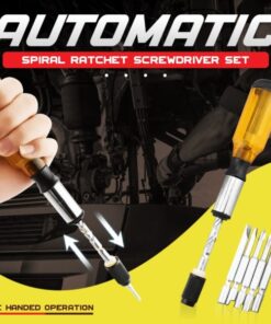 Push Pull Ratchet Screwdriver Set