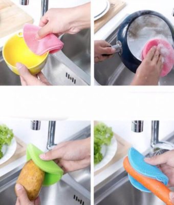 Multifunctional Silicone Cleaning Sponge,magic Sponge,kitchen sponge,Sponge,Cleaning Sponge