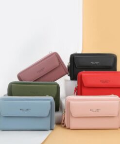 12 Card Slots Large Capacity Crossbody Bag