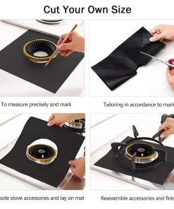 Stove Protector,Gas Range Protectors,Protector,Easy-Wipe,Range Protectors
