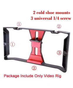 Smartphone Rig,Rig For Vloggers,Smartphone,Phone Rig,Rig