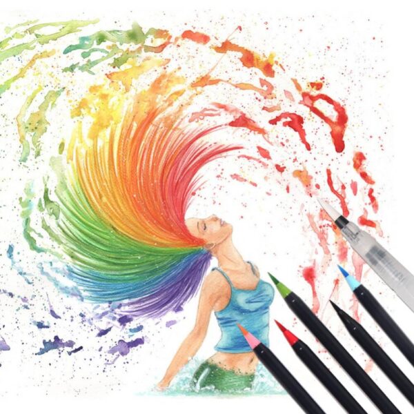 Watercolor Brush Pen Set - Image 3