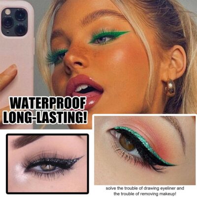 Stick On Eyeliner,Eyeliner With Lashes,Reusable Stick,Stick On,eyeliner stickers