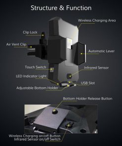 Automatic Wireless Car Mount Car Charger,Automatic Wireless Car Mount,Automatic Wireless Car,Car Charger