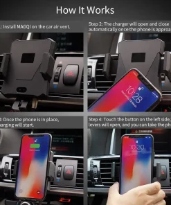 Automatic Wireless Car Mount Car Charger,Automatic Wireless Car Mount,Automatic Wireless Car,Car Charger