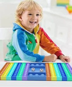 Popper Game Rainbow Chess Board