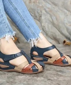 Outdoor Slippers,Comfortable Outdoor Slippers,Round Ladies Leisure Comfortable Outdoor Slippers