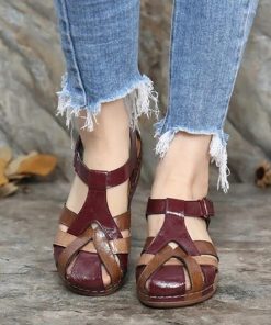 Outdoor Slippers,Comfortable Outdoor Slippers,Round Ladies Leisure Comfortable Outdoor Slippers