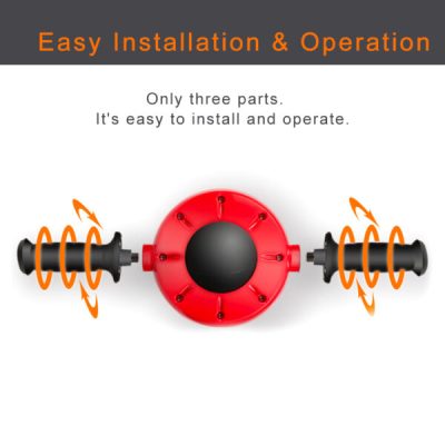 Roller Muscle,Wheel Roller,Muscle Trainer,Abdominal Wheel,360°