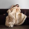 Super Chunky Knit Blanket