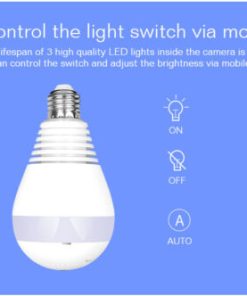 Bulb Camera,Wireless Bulb Camera,Camera,360-degree