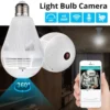 Bulb Camera,Wireless Bulb Camera,Camera,360-degree