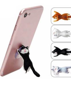 Hardworking Cat,phone stand