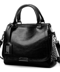 Ladies Soft Leather Fashion All-match Messenger Bag