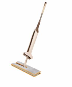 Double-Sided Lazy Mop with Self-Wringing Ability