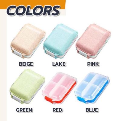 Mini Pill Box,Pill Box,Box,Triple Tier Mini Pill,Mini Pill