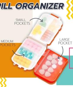 Mini Pill Box,Pill Box,Box,Triple Tier Mini Pill,Mini Pill