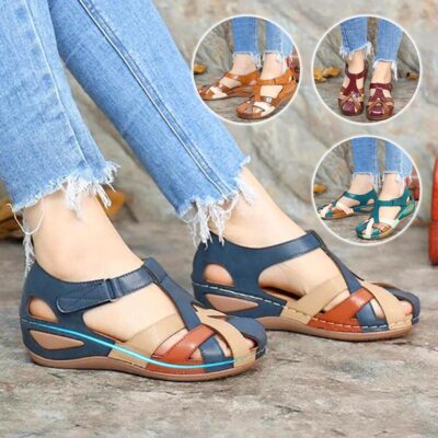 Outdoor Slippers,Comfortable Outdoor Slippers,Round Ladies Leisure Comfortable Outdoor Slippers