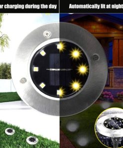 LED Disk Light,Solar Powered LED Disk Light,Disk Light,Waterproof Solar,LED Disk