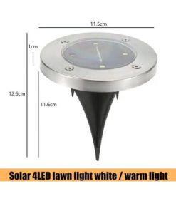 LED Disk Light,Solar Powered LED Disk Light,Disk Light,Waterproof Solar,LED Disk