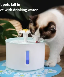 Fountain with LED Light,LED Light,Automatic Water Fountain,Water Fountain,Pet Automatic Water Fountain with LED Light