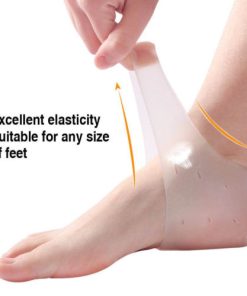 Silicone Gel,Heel and Ankle Sleeve,Heel and Ankle,Plantar Fascistis