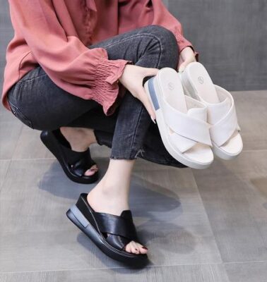 Comfortable Leather Sandals,Leather Sandals,Women Summer