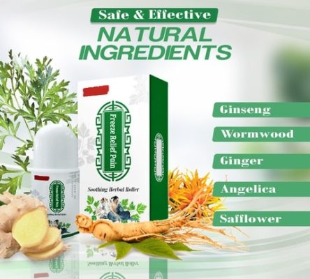 FreezeRelief Pain Soothing Herbal Roller,Pain Soothing Herbal Roller,Pain Soothing,Herbal Roller,Soothing Herbal Roller