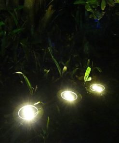 LED Disk Light,Solar Powered LED Disk Light,Disk Light,Waterproof Solar,LED Disk