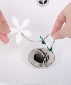 Drain Hair Catcher,Hair Catcher,Bathtub Drain,Hair Cleaner,Shower Chain