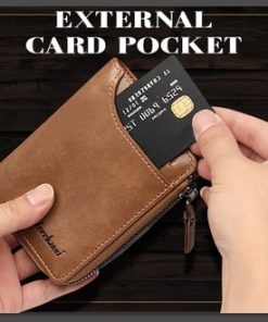 Large Capacity Waterproof RFID Blocking Leather Wallet,RFID Blocking Leather Wallet,Blocking Leather Wallet,Leather Wallet,Large Capacity