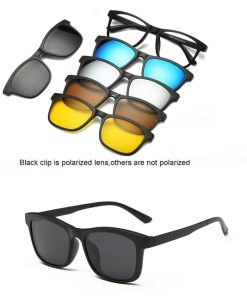 Magnetic Sunglasses,5 Lens,Lens Magnetic,Sunglasses