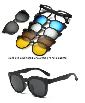 Magnetic Sunglasses,5 Lens,Lens Magnetic,Sunglasses