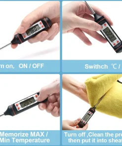 Meat Thermometer,Digital Meat,Digital Meat Thermometer,Electronic Cooking Thermometer,Cooking Thermometer