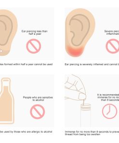 Hole Cleaner,Earrings Hole,Earrings Hole Cleaner