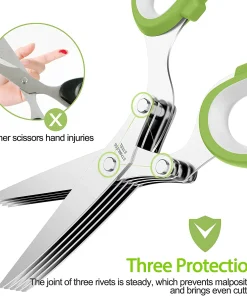 Blade Scissors,5 Blade Scissors