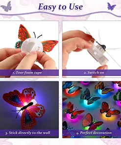 LED Lights,Butterfly LED,Butterfly LED Lights,Butterfly Wall Light,LED Butterfly
