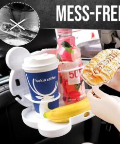 Car Back Seat Foldable Organizer Tray