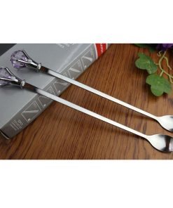 Diamond Spoon,Long Handled,Long Handle Spoon,Handle Spoon,Diamond Style
