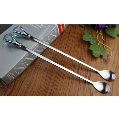 Diamond Spoon,Long Handled,Long Handle Spoon,Handle Spoon,Diamond Style