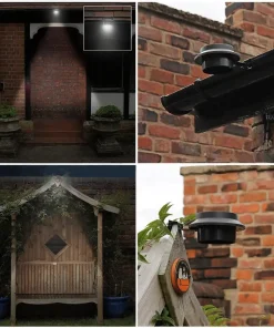 Solar Powered,UFO Light,Powered Gutter