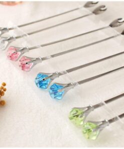 Diamond Spoon,Long Handled,Long Handle Spoon,Handle Spoon,Diamond Style