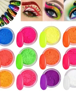 Nail Glitter Powder,Fluorescent Nail Polish,Nail Glitter,Glitter Powder,Nail Polish,Fluorescent Nail