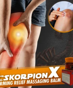 SkorpionX Warming Pain Relief Massaging Balm,Warming Pain Relief Massaging Balm,Pain Relief Massaging Balm,Pain Relief Massaging,Massaging Balm