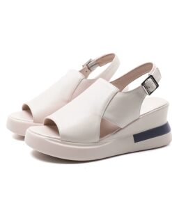 Comfortable Leather Sandals,Leather Sandals,Women Summer